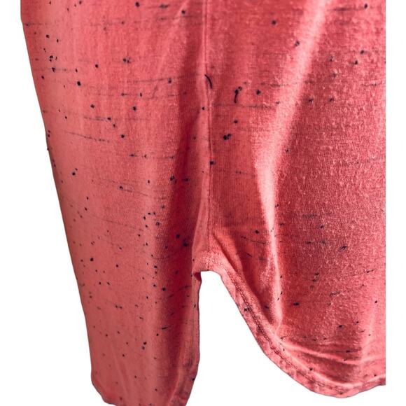 Cloth & Stone Speckled Coral TShirt Blouse Top Medium - Picture 5 of 13